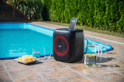 Boxa portabila JVC XS-EP314B, 60W, LED, Bluetooth, Karaoke, AUX, intrare USB, TWS, Microfon, Negru [6]