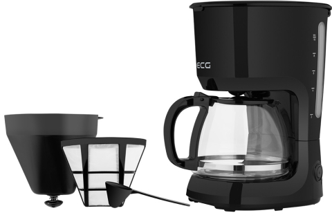 Cafetiera ECG KP 2116 Easy, 750 W, 1.25 L, 10 cesti, bol din sticla, filtru permanent [4]
