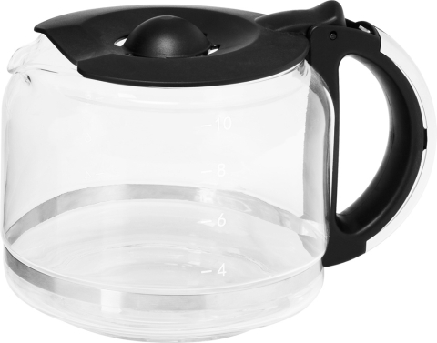 Cafetiera ECG KP 2150 Stripe, 980 W, 1.5 litri, preparare pana la 10 cesti de cafea odata, sistem drip-stop, negru [5]