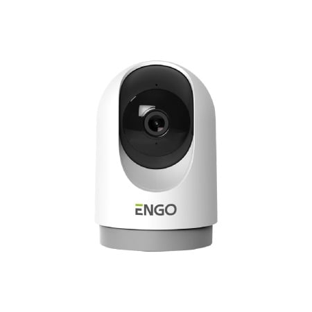 Smart Home - Cameră IP de supraveghere Engo Smart 360° interior - WiFi - 4MP - IR - 1440p - alb