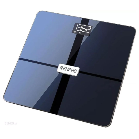 Cantar de baie Smart Renpho WBE28, Wifi, Bluetooth, Maxim 180Kg, 13 masuratori, BMI, Compatibil cu Samsung Health, Apple Health, Google Fit and Fitbit sync [1]
