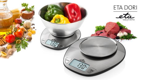 Cantar de bucatarie ETA DORI 6778, 5 Kg, precizie 1g, TARA, otel inoxidabil [7]