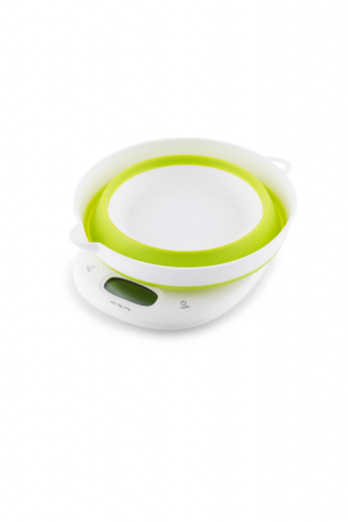 Cantare - Cantar de bucatarie GALLET BAC407, 5 Kg, bol 1,5 L, precizie 1g