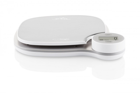 Cantar digital de bucatarie ETA ECOlogic 4770 90000, nu necesita baterii, 5 Kg, TARA, otel inoxidabil [3]