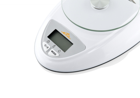 Cantar digital de bucatarie ETA Zori 7778 90000 alb, 5 Kg, precizie 1 gram, TARA, bol din plastic detasabil [6]