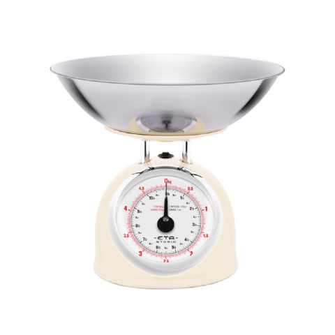 Cantar mecanic de bucatarie ETA Storio 5777 BEJ, 5 kg, precizie 25g, vas 5 L din otel inoxidabil [8]