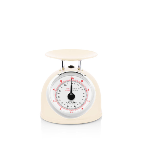 Cantar mecanic de bucatarie ETA Storio 5777 BEJ, 5 kg, precizie 25g, vas 5 L din otel inoxidabil [6]