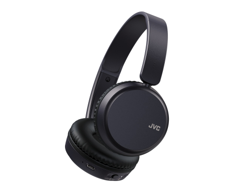 Casti audio - Casti audio On-Ear JVC HA-S36W-A-U, Bluetooth, Autonomie 35h, microfon, Albastru
