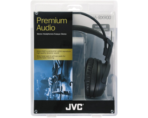 Casti audio premium Over-Ear JVC HA-RX900-E, Negru [1]