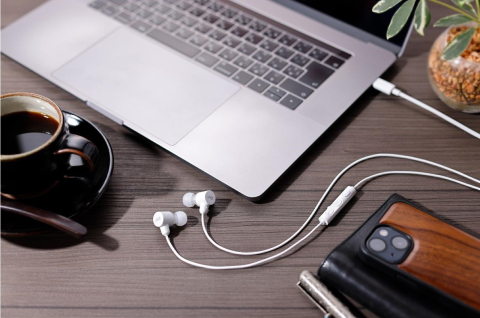 Casti JVC HA-FR29UC-W-U, Cu fir, In-Ear, Microfon, USB-C, Functie Mod Sunet, Husa, alb [3]