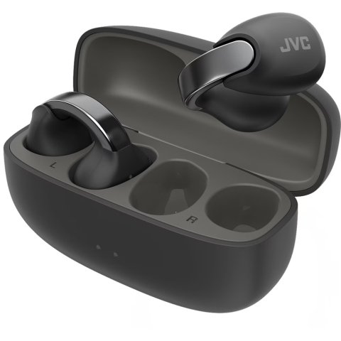 Casti JVC Nearphones HA-NP1T-B-U, True Wireless, Bluetooth, Open-ear, Microfon, negru [1]