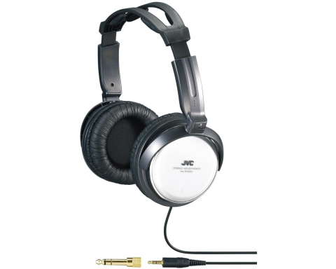 Electronice - Casti JVC Over-Ear HA-RX500-E, negru-argintiu