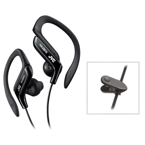 Casti sport JVC HA-EB75, Cu Fir, In-Ear, Confort si Stabilitate la Miscare, Negru [1]