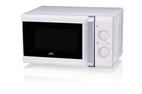 Cuptoare cu microunde - Cuptor cu microunde ETA Klasico 0208 90000 alb, 700 W, 5 niveluri de putere, timer