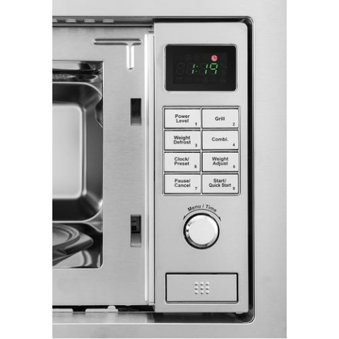 Cuptor cu microunde incorporabil ECG MTD 2081 VGSS, 20 litri, 1200 W, 5 niveluri de putere, 9 programe [5]