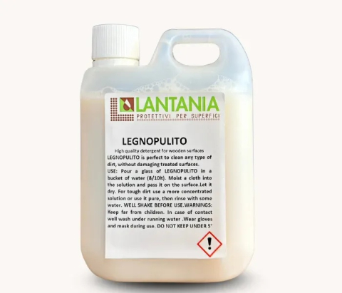 Curatare & Intretinere suprafete - Detergent profesional pentru lemn - curatare si intretinere - Legnopulito 1 litru