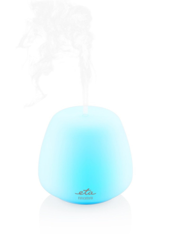 Difuzor de aroma ETA Aromai 3634 90010, 0.09 l, 5 W, pulverizare prin ultrasunete, iluminare colorata, sticla [6]