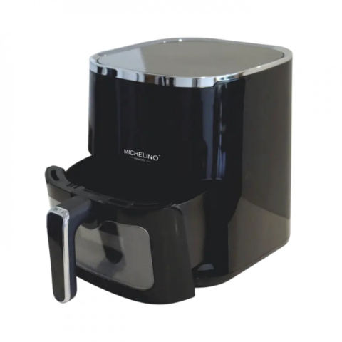 Friteuza cu aer cald 138748 Michelino, 5 litri, 1450 W, 80 °C - 200 °C, 12 programe presetate, negru [2]