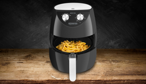 Friteuza cu aer cald ECG AF 3500, 3.5 L, 1500 W, control temperatura 80-200°C [3]
