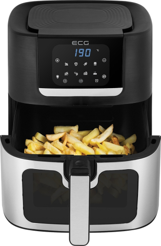 Friteuza cu aer cald ECG AF 8000 Crusty XL, 7 litri, 1700 W, control digital, 8 programe, temperatura 80-200°C [7]