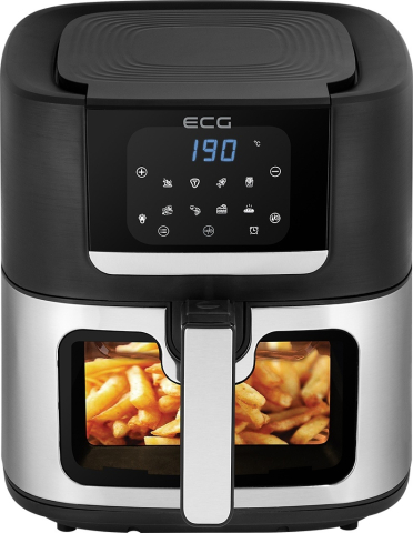 Friteuza cu aer cald ECG AF 8000 Crusty XL, 7 litri, 1700 W, control digital, 8 programe, temperatura 80-200°C [2]