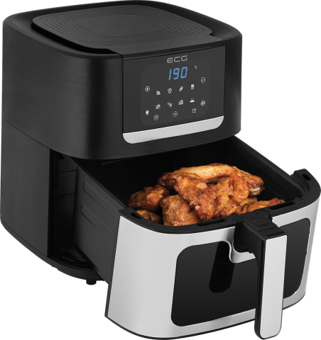Friteuza cu aer cald ECG AF 8000 Crusty XL, 7 litri, 1700 W, control digital, 8 programe, temperatura 80-200°C [10]