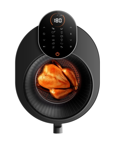 Friteuza cu aer cald ETA SkyFry 5168 90000, 5 litri, 1500 W, 12 programe, control tactil, negru [8]