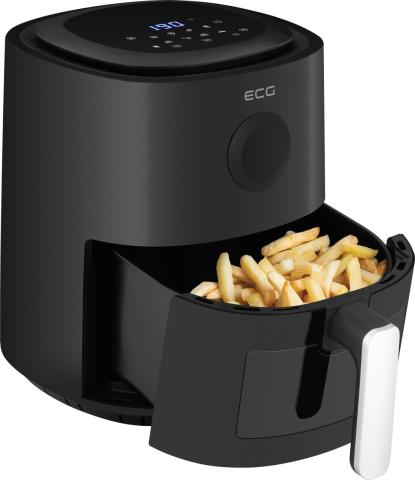 Friteuza cu aer fierbinte ECG AF 4020 Compact Fry, 3.8 litri, 1300 W, control digital, 8 programe, temperatura 80-200°C [9]
