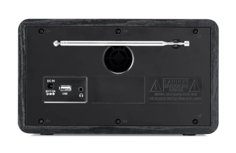 Sisteme audio - Internet radio JVC RA-E814B, 5W RMS, tuner DAB+/FM, Bluetooth, ecran color 2,4 inch, negru