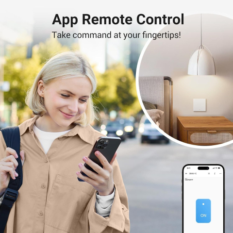 Intrerupator inteligent Sonoff ZBM5-1C-86W ,Zigbee, 1 canal, 10A [3]