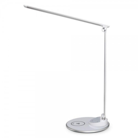 Corpuri iluminat - Lampa de birou LED TaoTronics TT-DL69, protectie ochi, control touch, Incarcare Telefon Wireles si USB