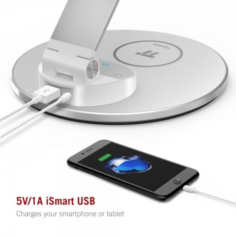 Lampa de birou LED TaoTronics TT-DL69, protectie ochi, control touch, Incarcare Telefon Wireles si USB [3]