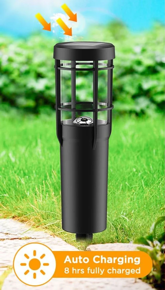 Lampa Solara LED Rovo FL867, lumina alb cald [1]