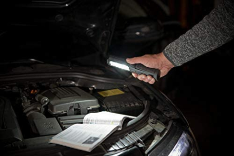 Lanterna de Lucru LED Brennenstuhl HL 700 A Multifunctionala, 700 Lumeni, Reincarcabila, Sistem de agatare, Magneti puternici, functionare 10 ore, IP54 [4]