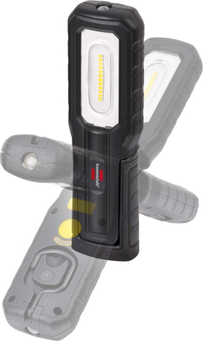 Lanterna de Lucru LED Brennenstuhl HL 700 A Multifunctionala, 700 Lumeni, Reincarcabila, Sistem de agatare, Magneti puternici, functionare 10 ore, IP54 [2]