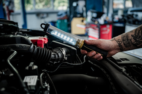 Lanterna de Lucru LED Brennenstuhl WL 500 A,520 Lumeni, SMD-LED, IP54, Reincarcabila, Lanterna de inspectie [5]