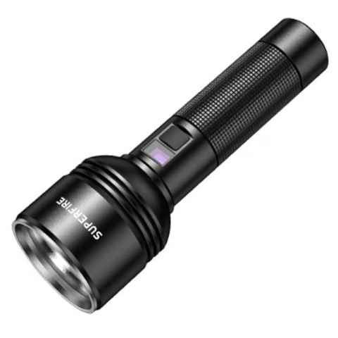 Lanterne - Lanterna LED Superfire D18, 2000lm, 226M, 5200mAh, incarcare USB-C, 36W