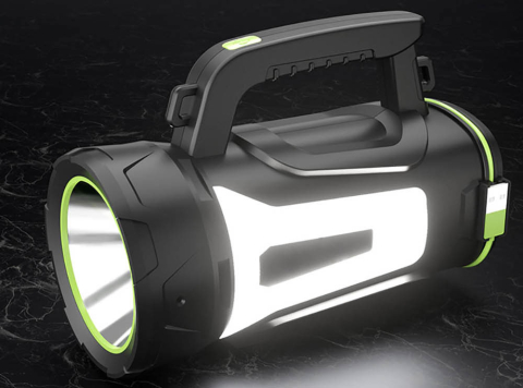 Lanterna LED Superfire M15, USB, 550lm, 400m, PowerBank, incarcare USB, 6000mAh, lumina rosie [2]