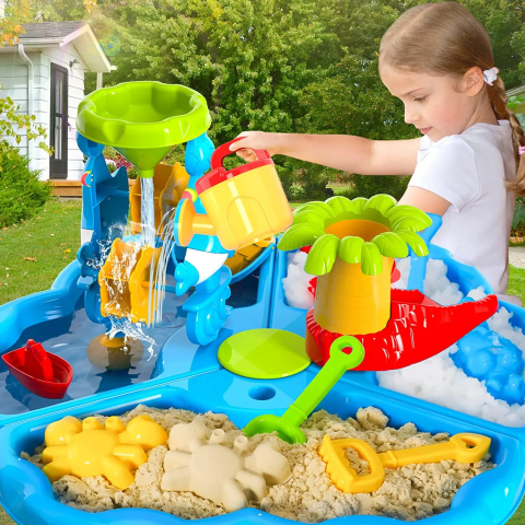 Masuta de joaca Rovo J9125 pentru apa si nisip, accesorii incluse [2]