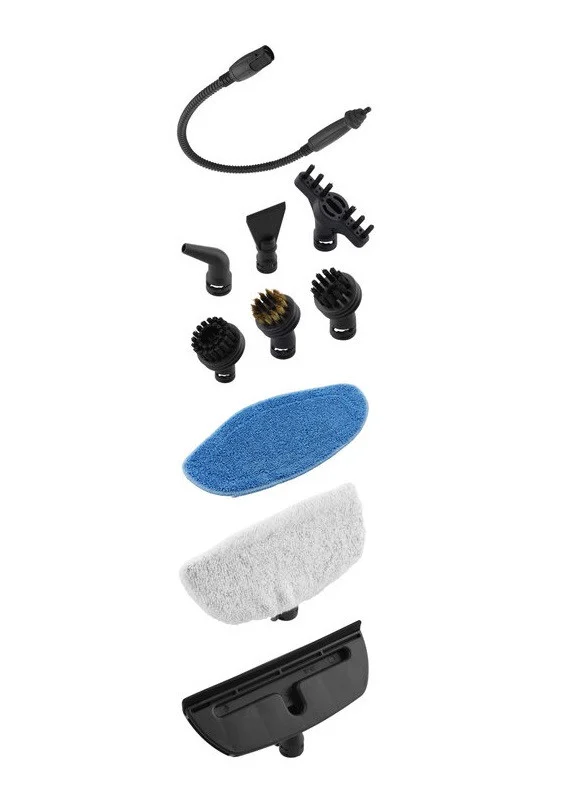 Mop cu aburi 2 in 1 ETA Azurit 2267, 1500 W, rezervor apa 0.4 L, filtru anticalcar [9]