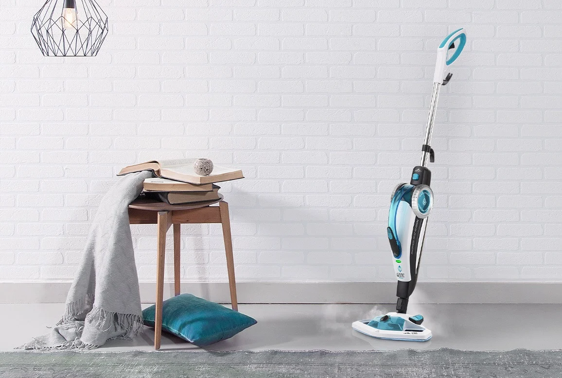 Mop cu aburi 2 in 1 ETA Azurit 2267, 1500 W, rezervor apa 0.4 L, filtru anticalcar [2]