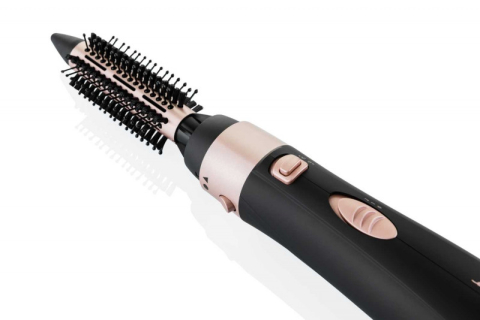 Perie ondulatoare cu aer cald si ionizare ETA Fenite 5321 90010, black edition, 1000 W, 6 accesorii [2]
