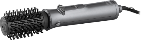 Perie rotativa cu aer cald ECG Modifica Hairbrush Moonstone, 1200 W, ionizare, 2 debite de aer, 2 nivele temperatura, gri metalic [3]