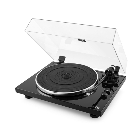 Pick-up Hi-Fi cu ac JVC AL-E534B, Bluetooth, 2 viteze (33 si 45 rpm), platan aluminiu, iesire RCA, negru [2]