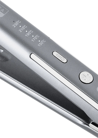 Placa de indreptat parul ECG Modifica Straight Moonstone 48 W, 150-230°C, invelis ceramic, 5 niveluri de temperatura, gri [4]