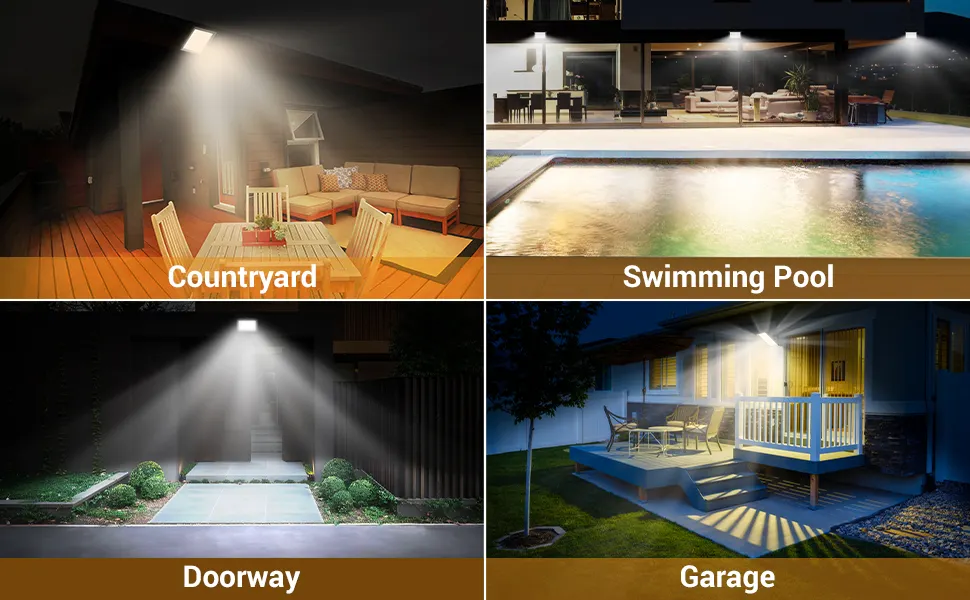 Proiector LED Ustellar UT88210 30W, Panou solar, IP65, 4500mAh, Telecomanda [2]