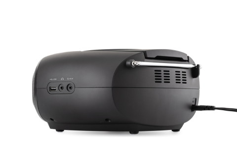 Radio cu CD JVC RD-E664B-DAB, 2x2.5W RMS, Bluetooth, USB, afisaj LCD, ceas, telecomanda, negru [7]