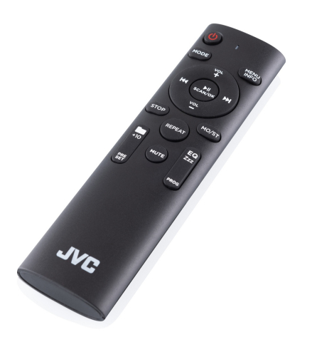 Radio cu CD JVC RD-E664B-DAB, 2x2.5W RMS, Bluetooth, USB, afisaj LCD, ceas, telecomanda, negru [9]