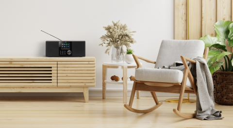 Radio internet JVC RA-E981B, 10W RMS, tuner DAB+/FM, Bluetooth, LCD 2.8", WiFi, Spotifiy Connect, telecomanda, USB, AUX, negru [6]