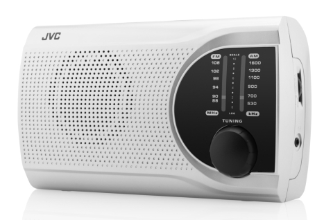 Radio JVC RA-E321S, tuner analogic FM/AM, mufa jack pentru casti, argintiu [1]